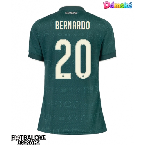 Real Madrid Bernardo Silva #20 Dámské Venkovní Dres 2026-27 Krátký Rukáv Real Madrid Bernardo Silva #20 Dámské Venkovní Dres 2026-27 Krátký Rukáv